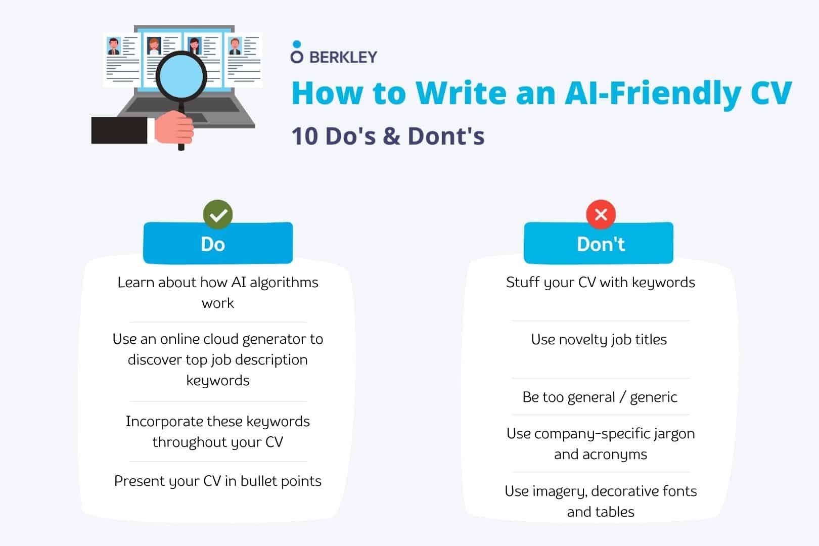 Dos & Donts of Writing an Ai Friendly CV
